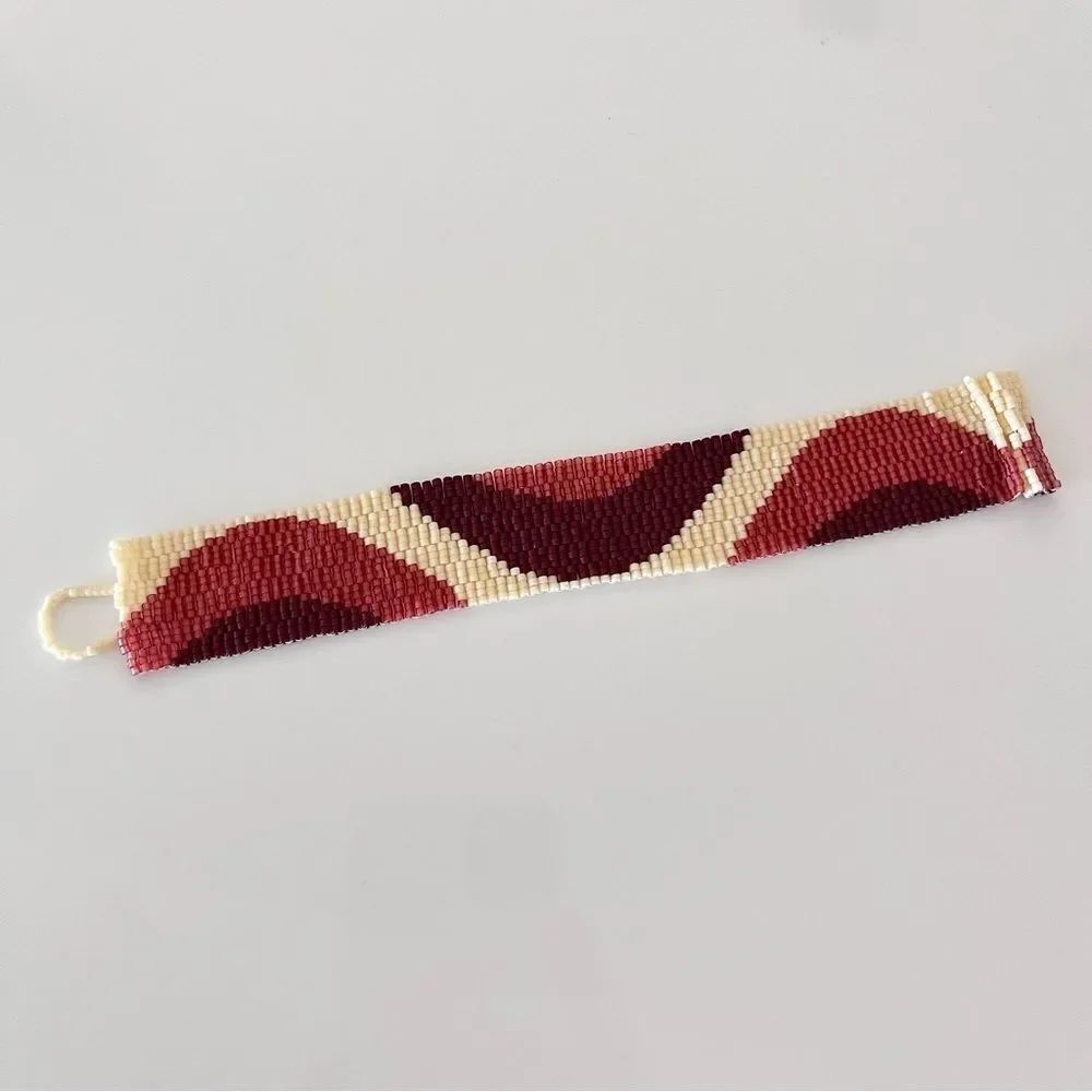 Peyote Stitch Earth Toned Desert Bracelet
